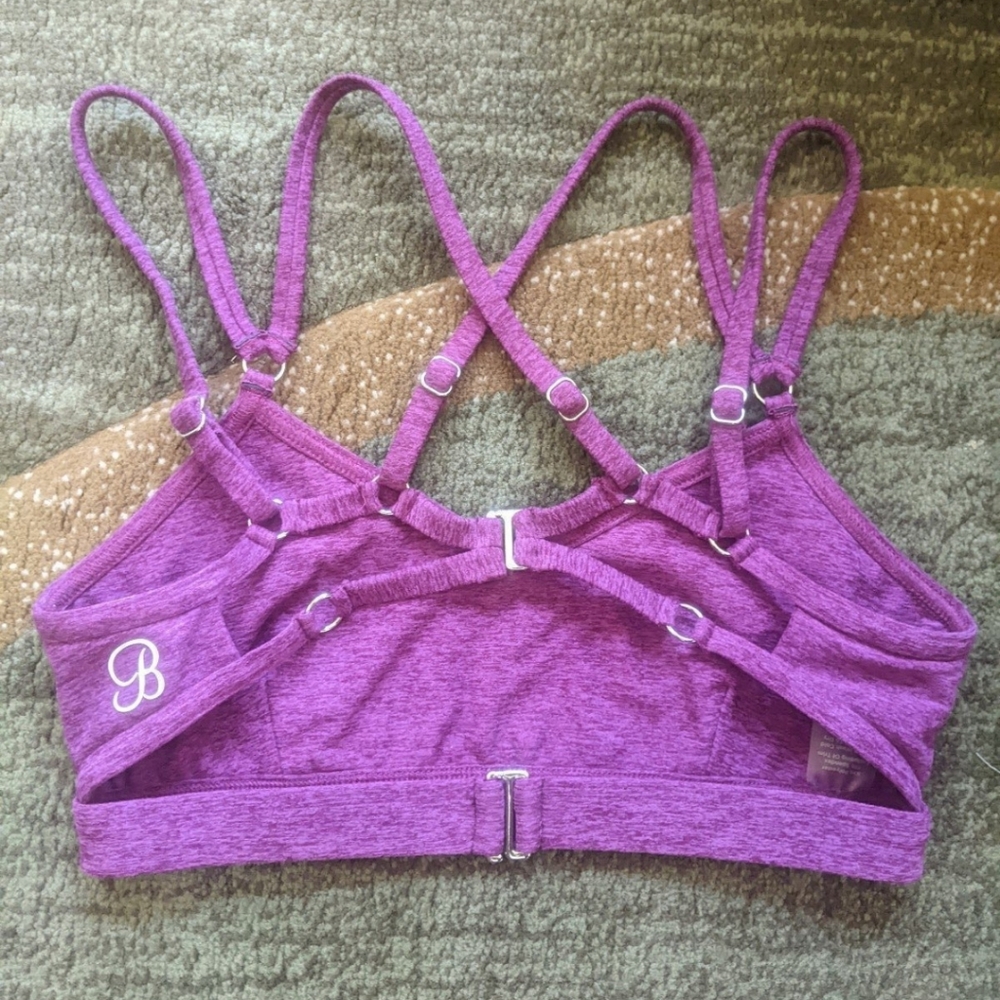 Bombshell Sportswear Purple Sports Bra